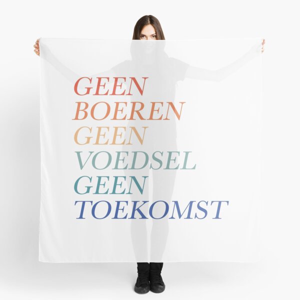 Item preview, Geen Boeren - Geen Voedsel - Geen Toekomst / No farmers - No food - No future designed and sold by Dusty-BlackFox.