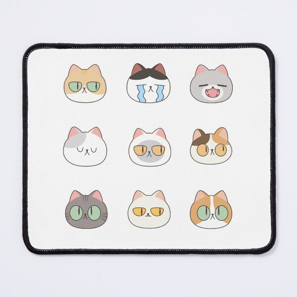 Item preview, cute kitten faces to use in different situations designed and sold by huape.