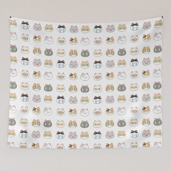 Item preview, cute kitten faces to use in different situations designed and sold by huape.