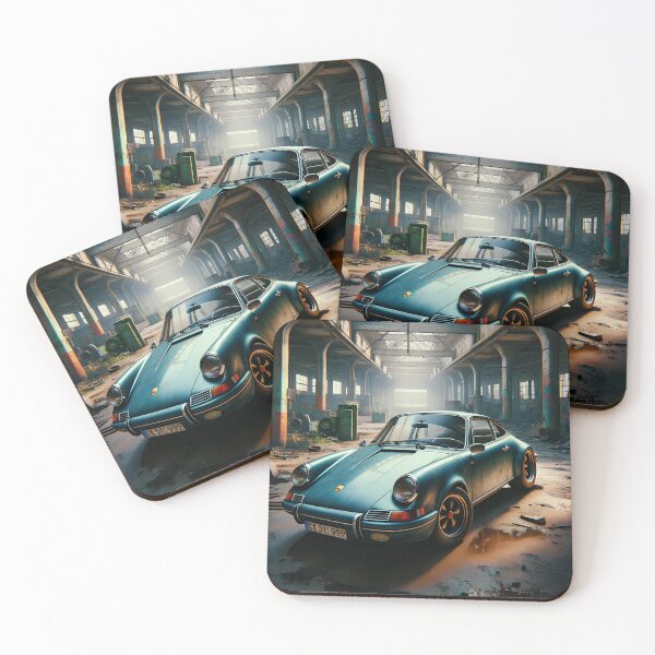 Item preview, Porsche 911 in old Lost Place industrial hall designed and sold by Print4Home.
