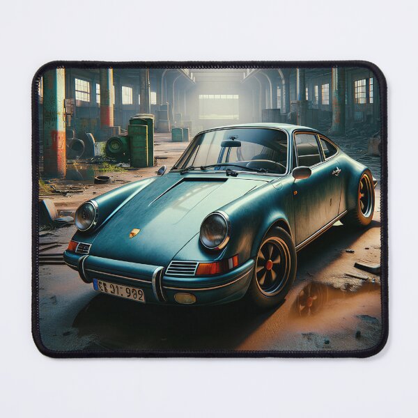 Item preview, Porsche 911 in old Lost Place industrial hall designed and sold by Print4Home.