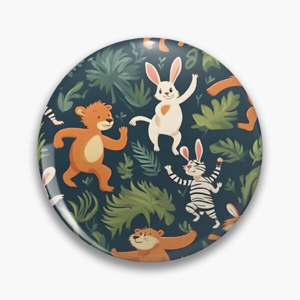 Artikelvorschau, Joyful Critters: Happy Cute Animals Collection 2 entworfen und verkauft von PatternXS.