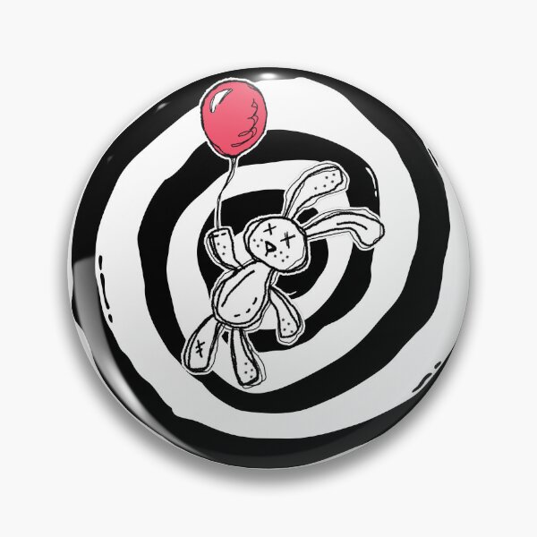 Item preview, Creepy Cute Goth Bunny designed and sold by -DearTreehouse-.