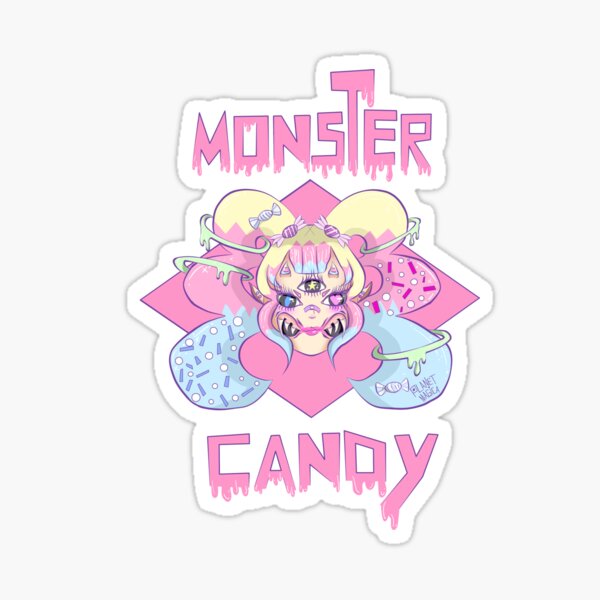 Candy Monster Stickers for Sale | Redbubble