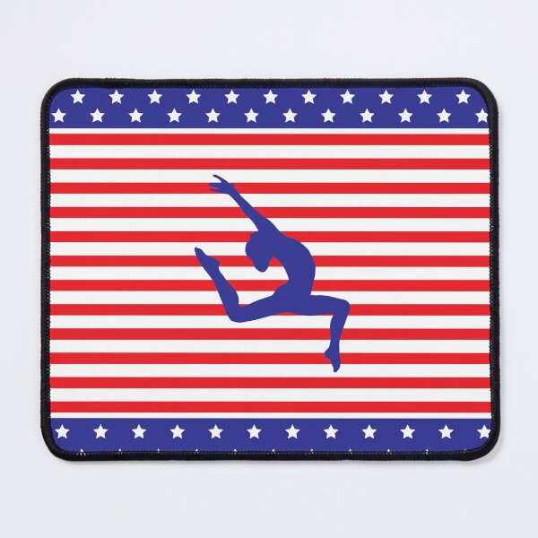 Item preview, Stars and Stripes Gymnast designed and sold by Flexiblepeople.