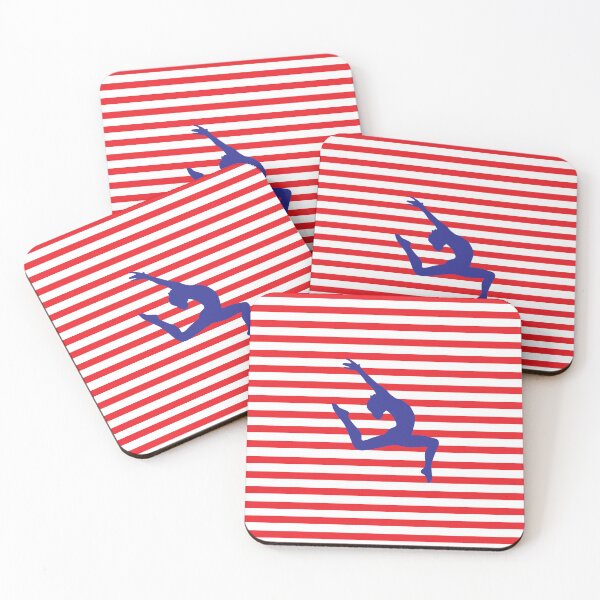 Item preview, Stars and Stripes Gymnast designed and sold by Flexiblepeople.