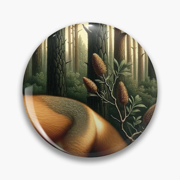 Item preview, Fox in the forest designed and sold by ClumsyClouds.