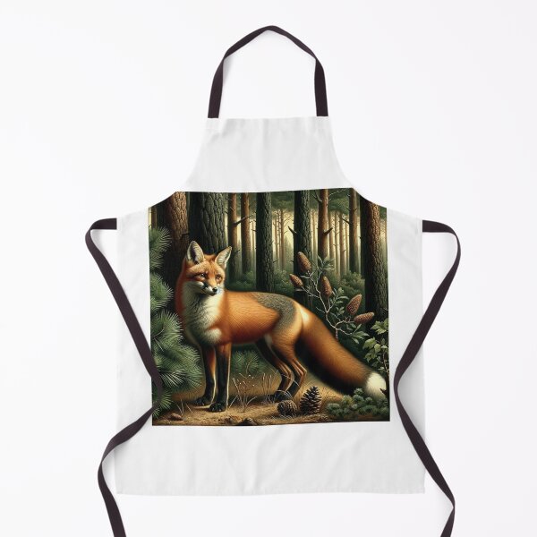 Item preview, Fox in the forest designed and sold by ClumsyClouds.