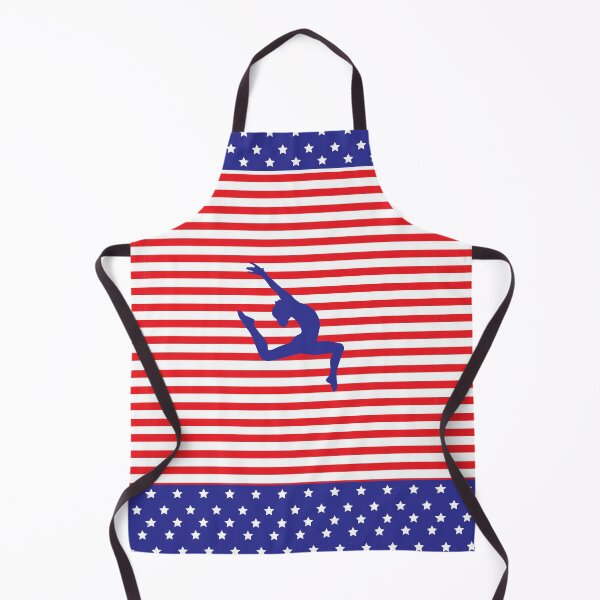 Item preview, Stars and Stripes Gymnast designed and sold by Flexiblepeople.