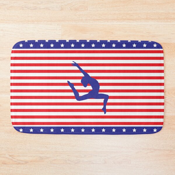 Item preview, Stars and Stripes Gymnast designed and sold by Flexiblepeople.