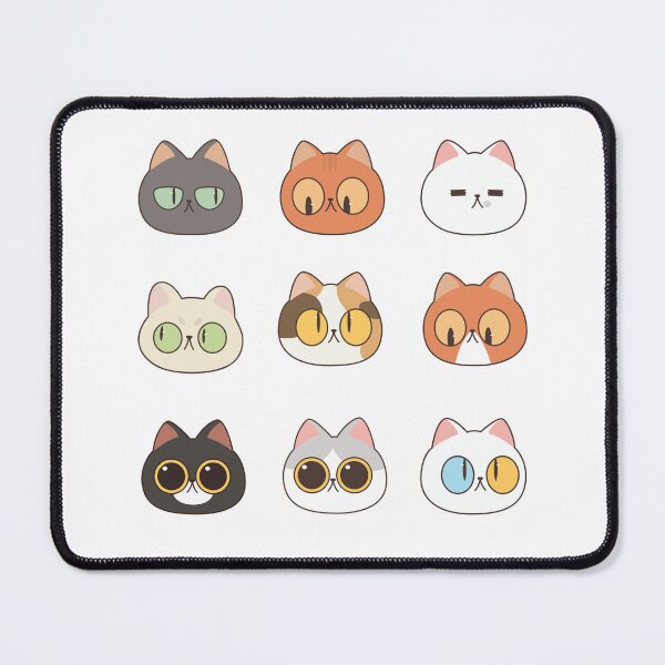 Item preview, cute kitten faces to use in different situations designed and sold by huape.