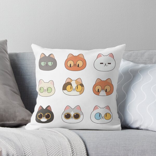 Item preview, cute kitten faces to use in different situations designed and sold by huape.