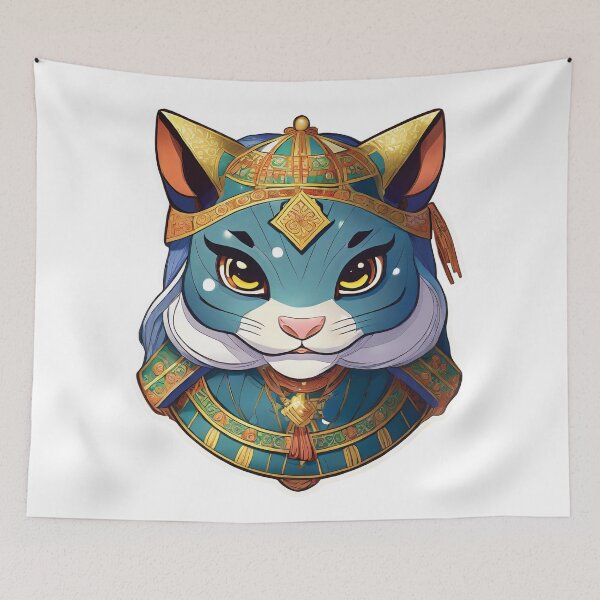 Item preview, Cartoon animal in Asian style art designed and sold by nvrprooo.