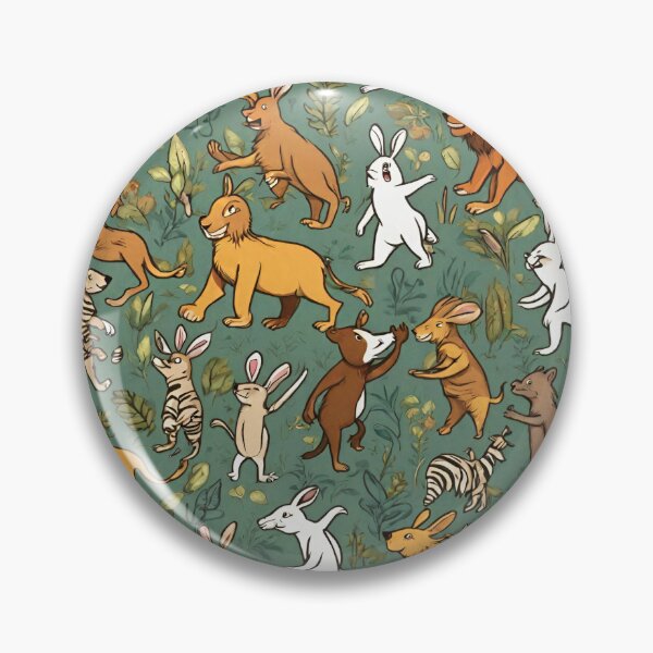 Artikelvorschau, Joyful Critters: Happy Cute Animals Collection 3 entworfen und verkauft von PatternXS.