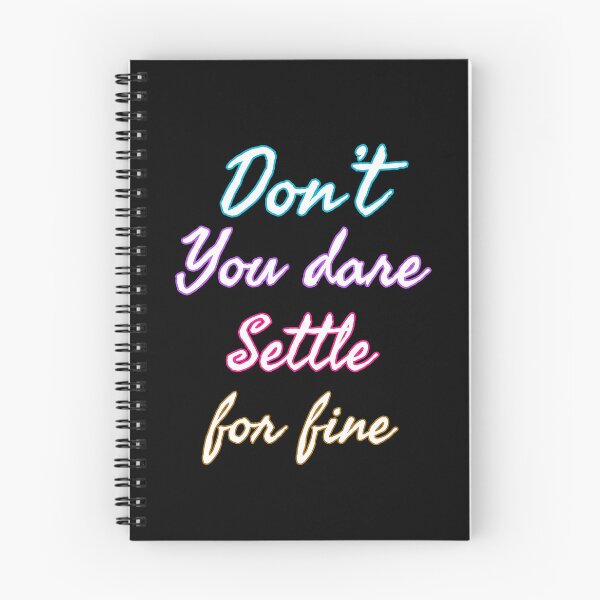 Item preview, Don't you dare settle for fine designed and sold by belladesign7.