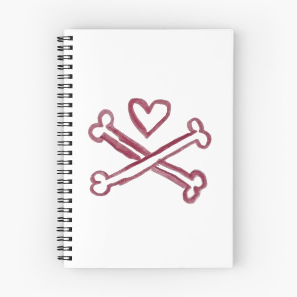 Item preview, heart and bones // single designed and sold by mela xx.
