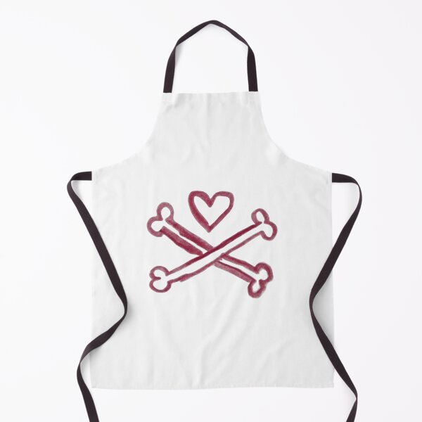 Item preview, heart and bones // single designed and sold by mela xx.