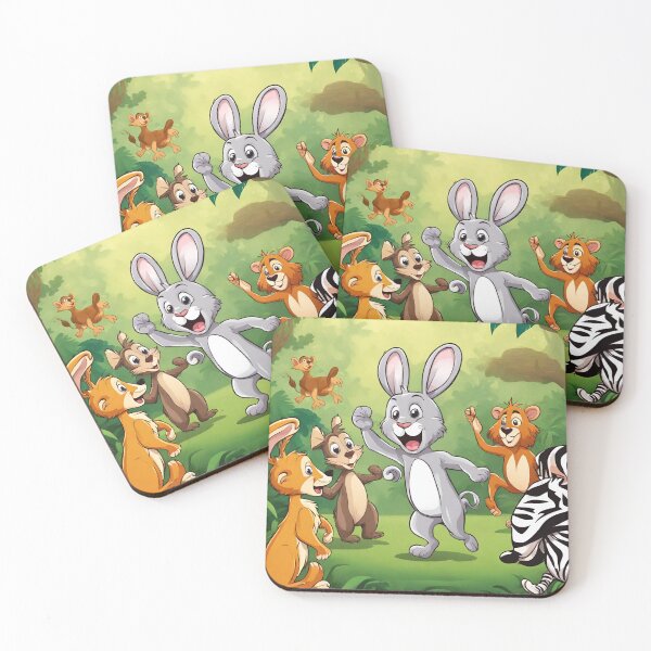 Item preview, Joyful Critters: Happy Cute Animals Collection 4 designed and sold by PatternXS.