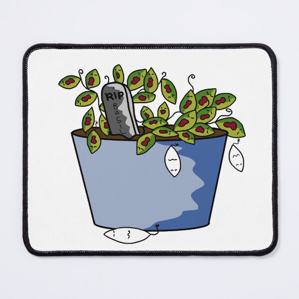 Item preview, Basil RIP designed and sold by AngryPossum.
