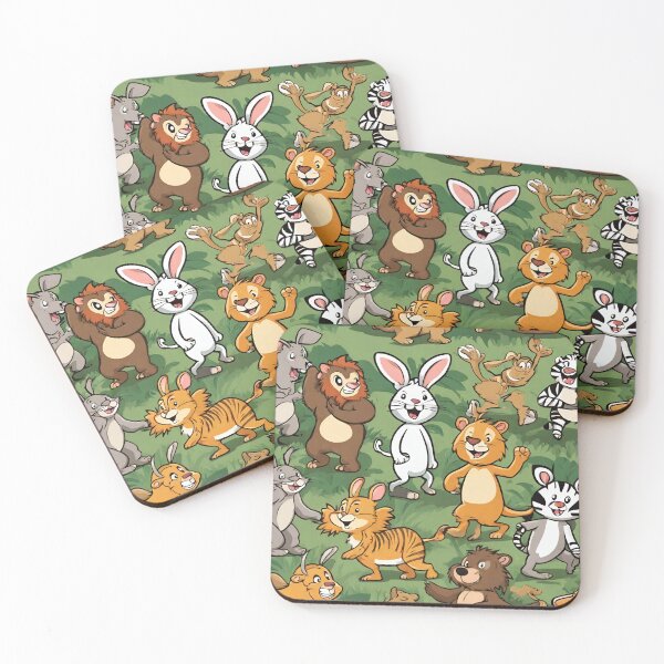 Item preview, Joyful Critters: Happy Cute Animals Collection 5 designed and sold by PatternXS.