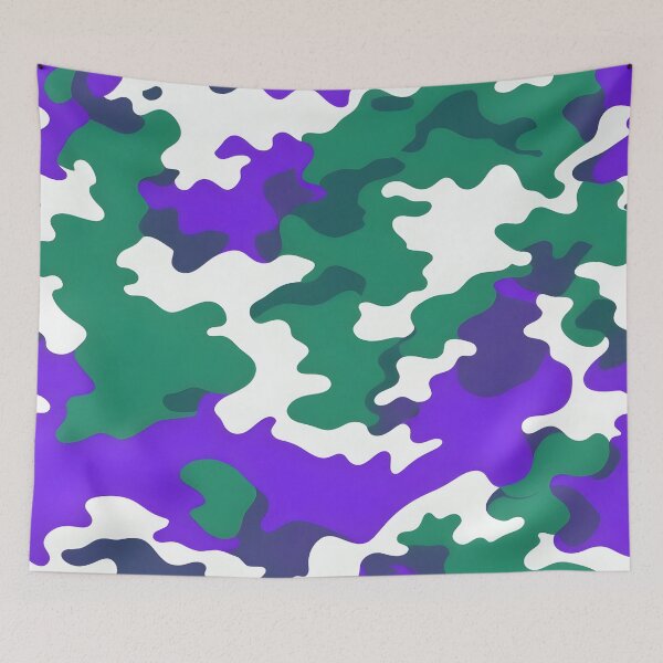 Item preview, Purple and green Camo designed and sold by TheCamoShop.