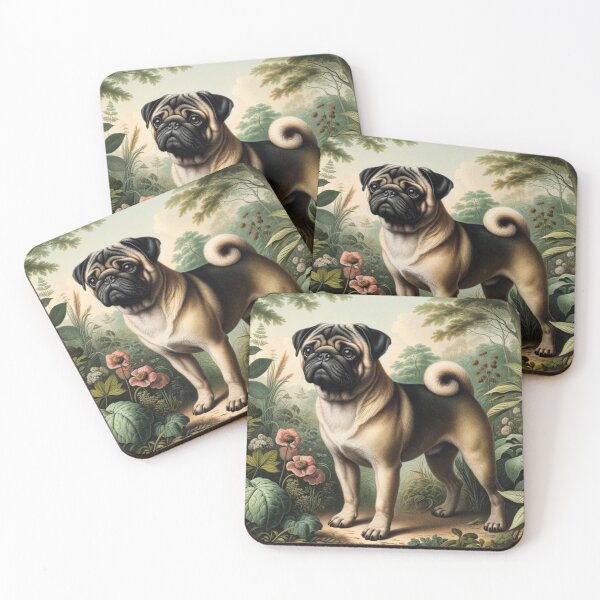 Item preview, Dear pug designed and sold by ClumsyClouds.