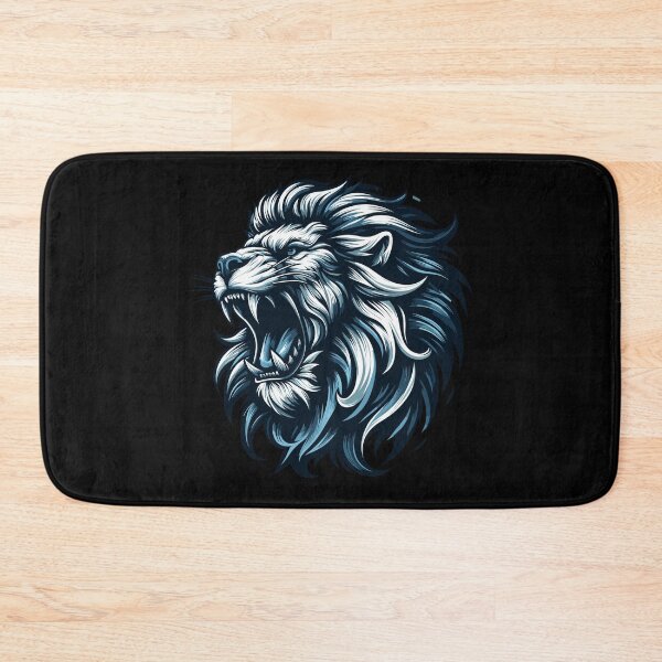 Item preview, Lion roars blue gift designed and sold by Pineapple-Tree.