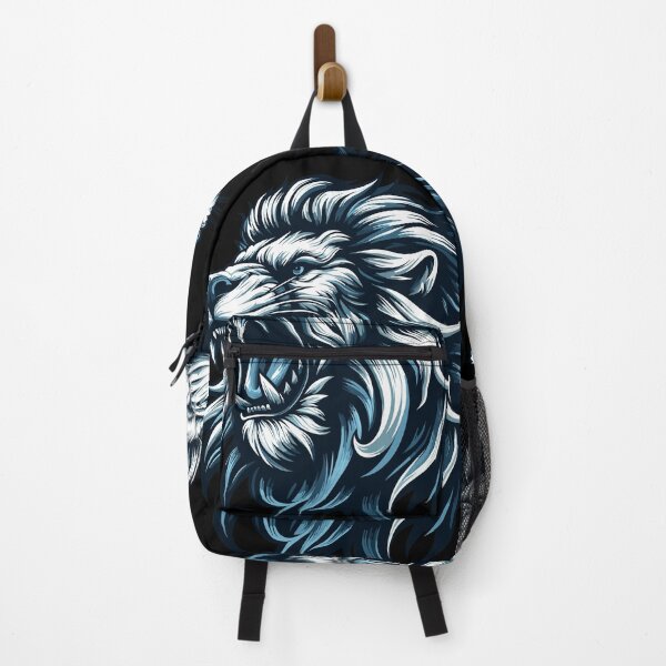 Item preview, Lion roars blue gift designed and sold by Pineapple-Tree.