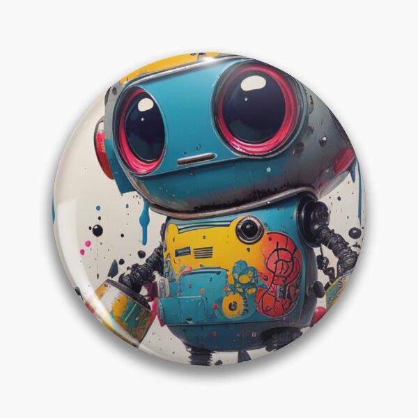 Artikelvorschau, Roboter-Graffiti, Roboter, Robotik, Roboter, Technologie, Kunst entworfen und verkauft von Cyber Kids.