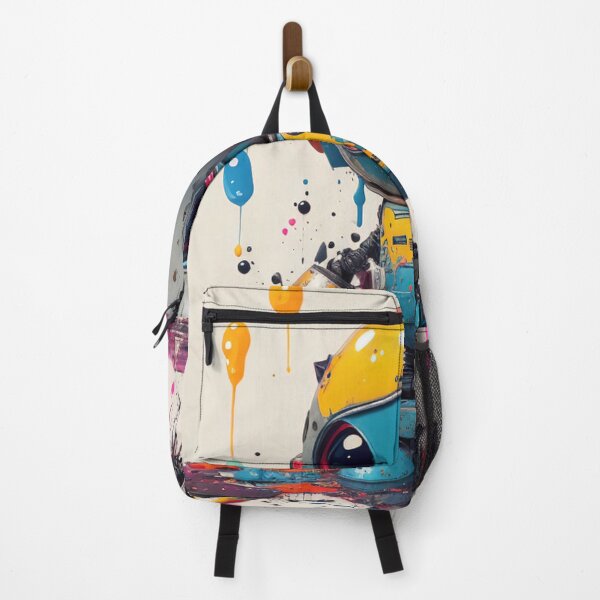 Item preview, Robot Graffitti, robot ,robotics ,robots ,technology ,art designed and sold by Cyber Kids.