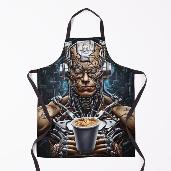 Item preview, Coffee and Cyborg designed and sold by likbatonboot.