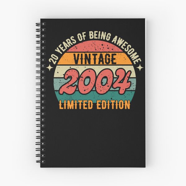 Item preview, 20 Years Of Being Awesome Vintage 2004 Limited Edition designed and sold by Arinassart.
