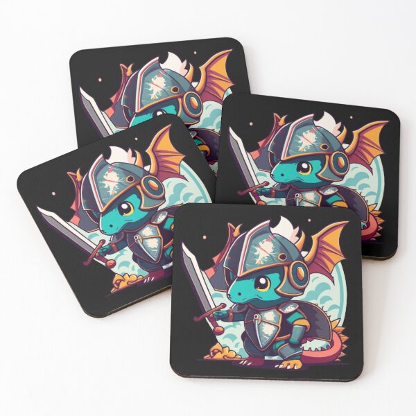 Item preview, Baby Dragon Knight, funny dragon gifts designed and sold by V-Tee.