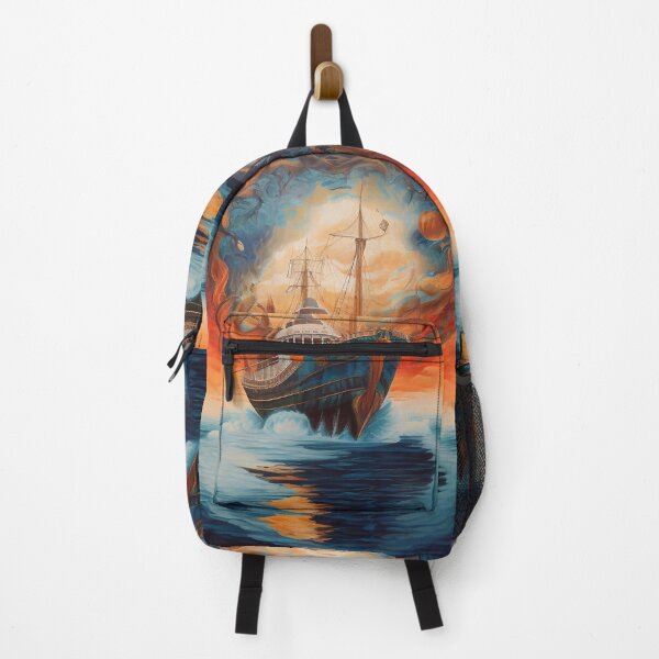 Item preview, Colorful ship designed and sold by M-Y-A-R-T-.