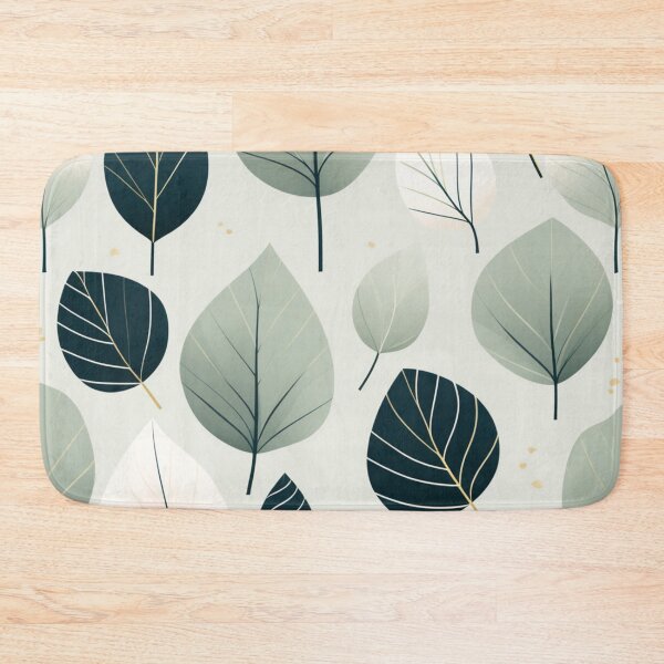 Item preview, Aesthetic Leaves Pattern designed and sold by ThatBBStore.