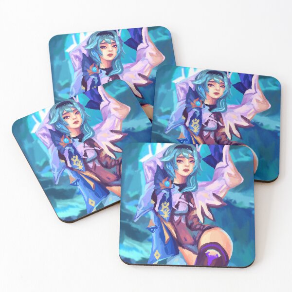 Item preview, Eula Lawrence Genshin Impact Anime Fan art designed and sold by craftsanime.