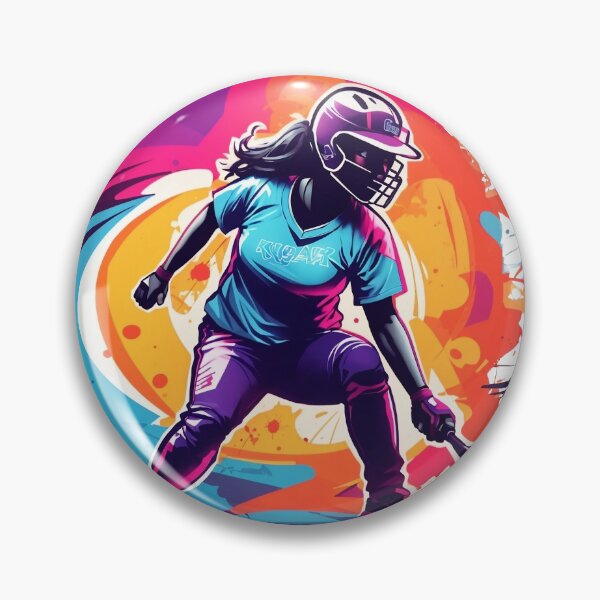 Item preview, Base Knock Beauty: Softball Style designed and sold by Misterpng.