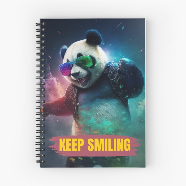 Item preview, Keep Smiling Cute Panda designed and sold by RelaxMusic.