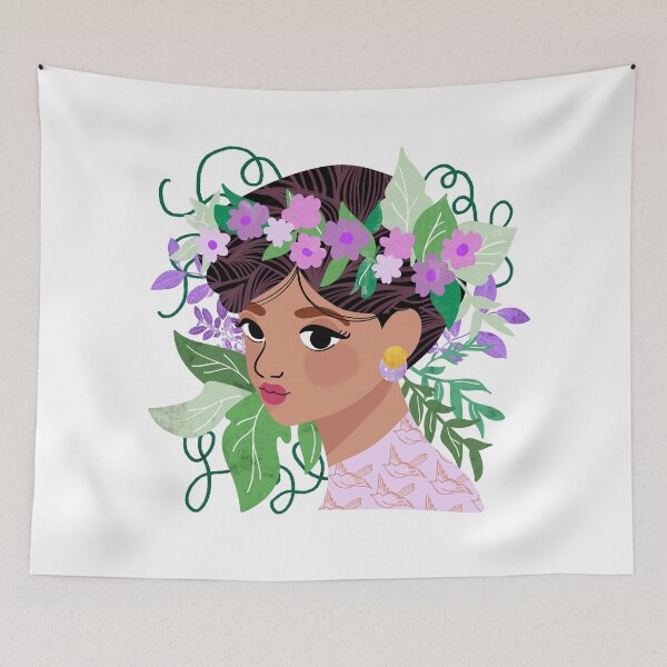 Item preview, January Crown of Flowers designed and sold by TabithaBianca.