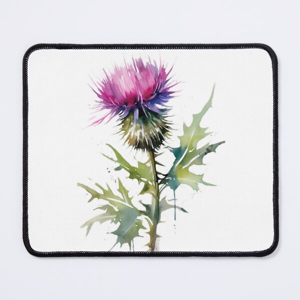 Item preview, Scottish Thistle minimalist style  designed and sold by earlgreysshoppe.