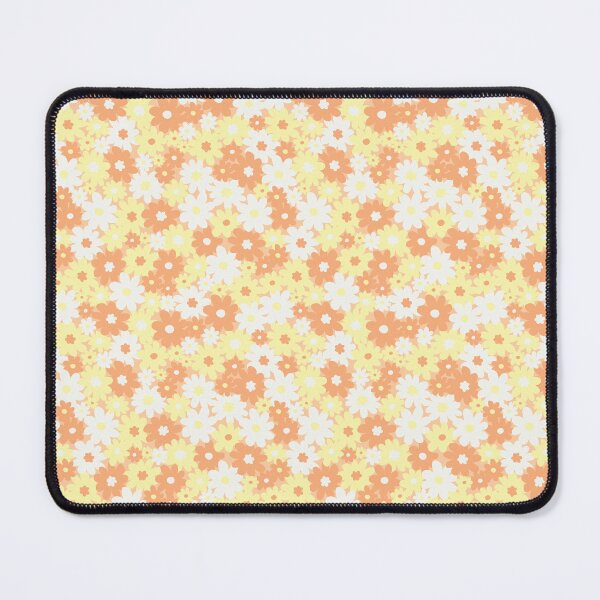 Item preview, DITSY DAISY PRAIRIE BOHO SUMMER VINTAGE ORANGE PEACH designed and sold by blomastudios.