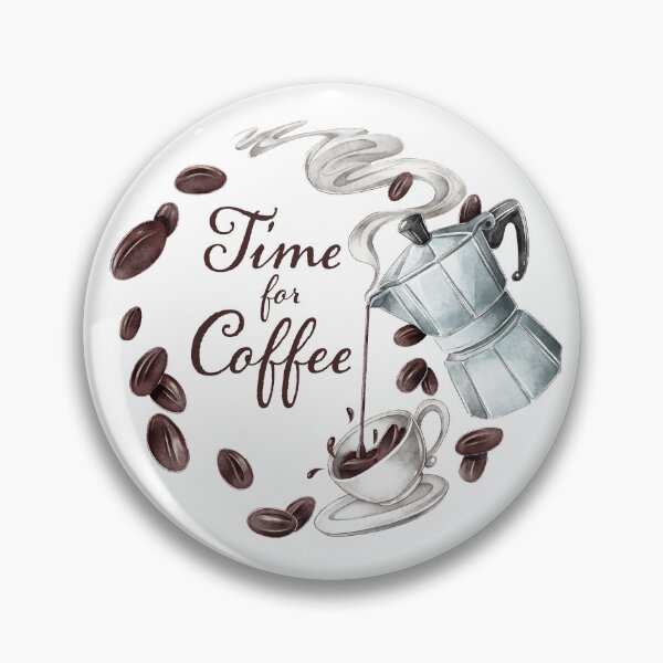 Item preview, Vintage Brew: Moka Pot Illustration Collection designed and sold by Wise-Geek.