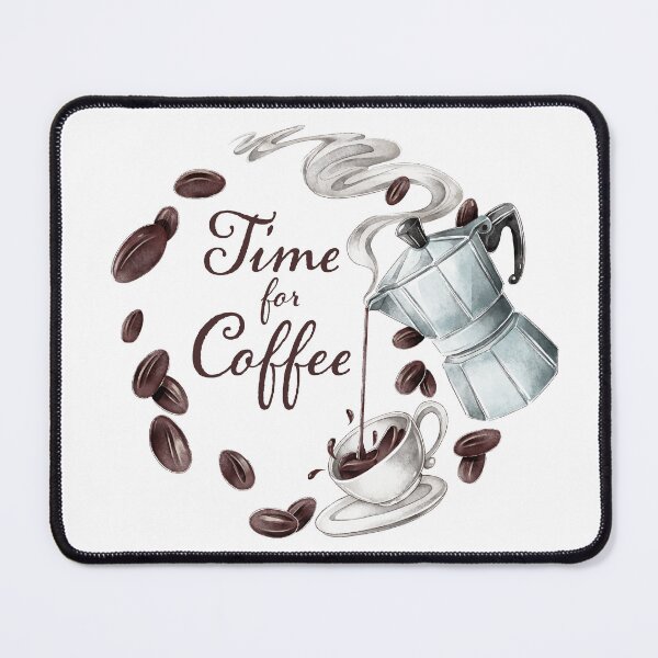 Item preview, Vintage Brew: Moka Pot Illustration Collection designed and sold by Wise-Geek.