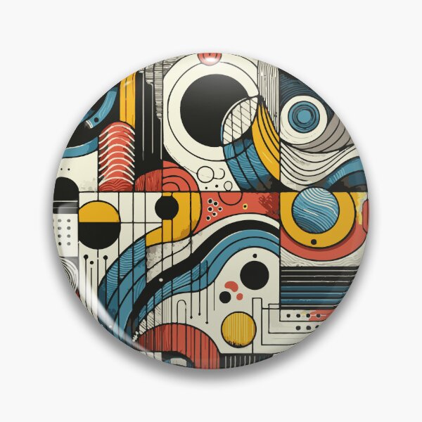 Item preview, Abstract Symphony in Primary Colors designed and sold by Veteme.