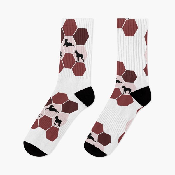 Item preview, Rusty Red Honeycomb design for Boxer Fans designed and sold by LexyDogs.