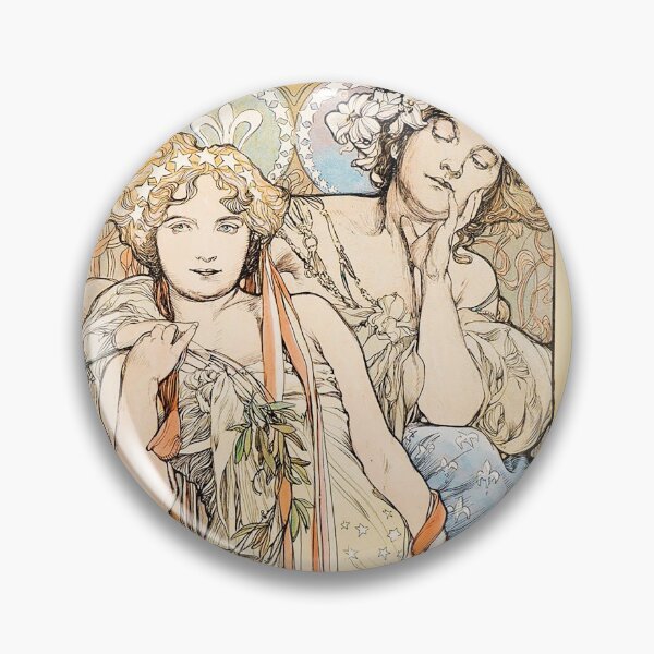 Item preview, Friendship, by Alphonse Mucha. HIGH DEFINITION designed and sold by MINDTHECHERRY.