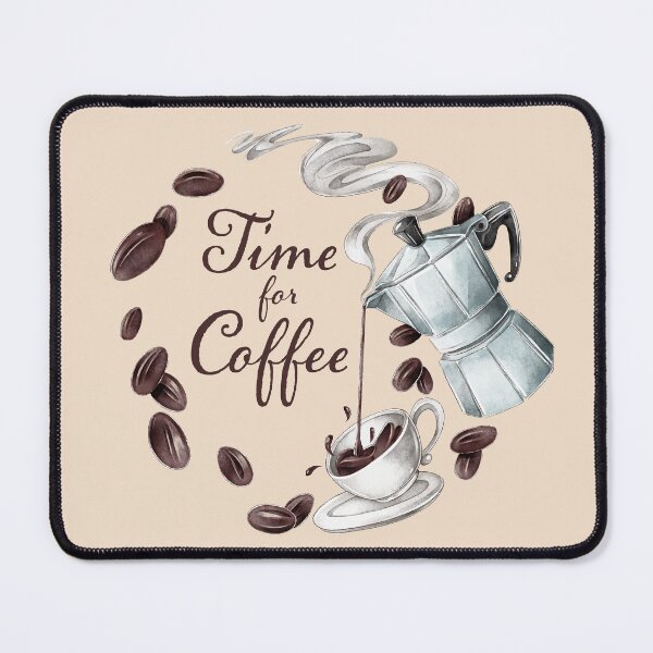 Item preview, Vintage Brew: Moka Pot Illustration Collection designed and sold by Wise-Geek.
