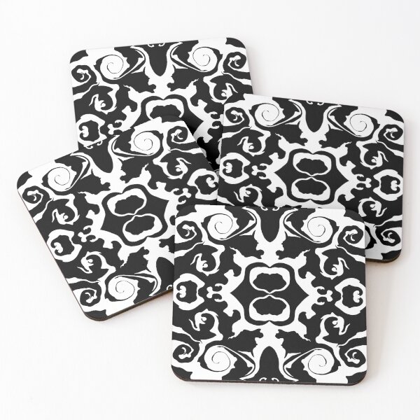 Item preview, Swirling Pattern in Black and White designed and sold by LAEC-Shop.