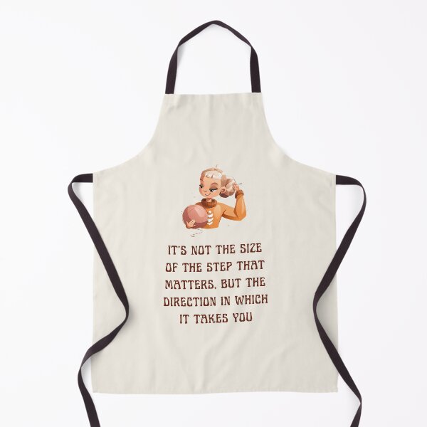 Item preview, It's not the size of the step that matters, but the direction in which it takes you, best on light background designed and sold by VarnaChitra.