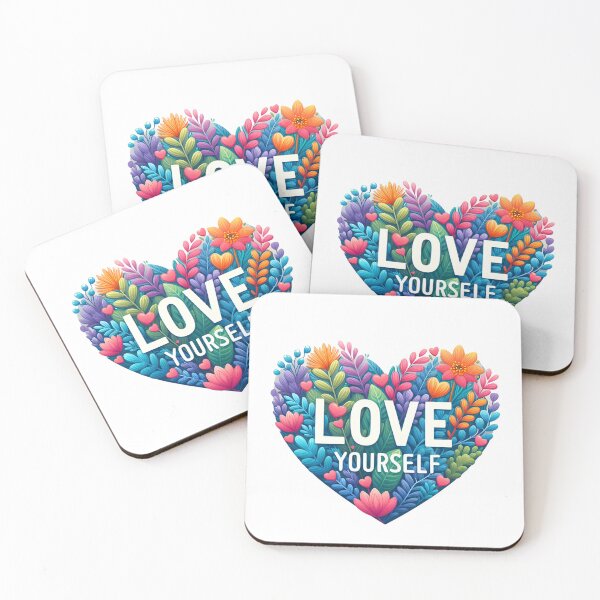 Item preview, "Love Yourself" Retro Style  designed and sold by MusesWhispers.